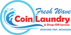 Fresh Wave Coin Laundry – Drop-off Service – Dry Cleaning – Commercial Laundromat Logo